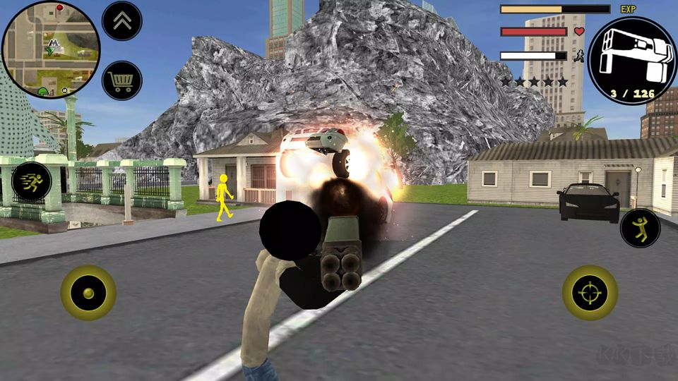 火柴人绳索英雄起源内置菜单版v1.0.1安卓版