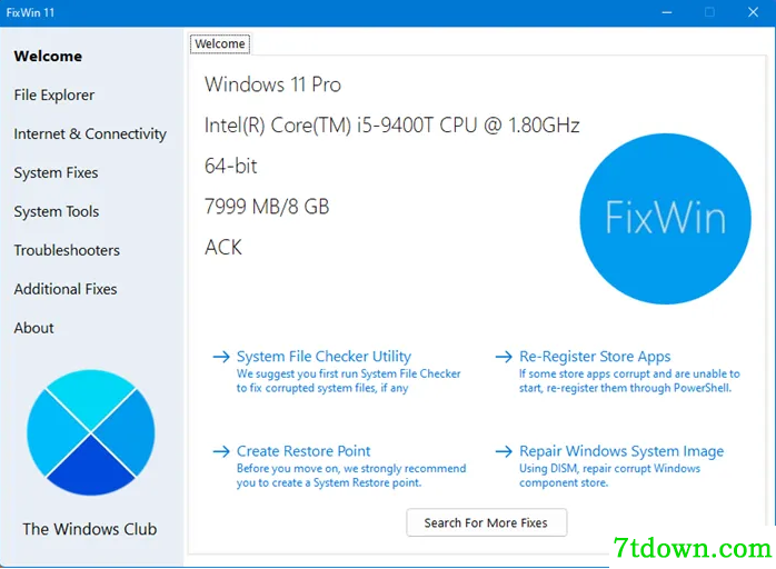 FixWin 11