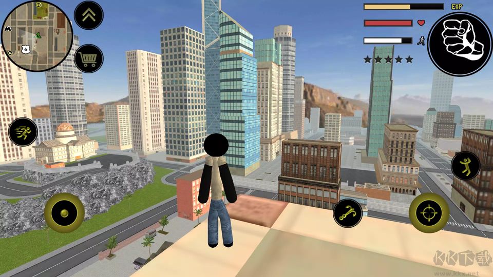 火柴人绳索英雄起源内置菜单版v1.0.1安卓版