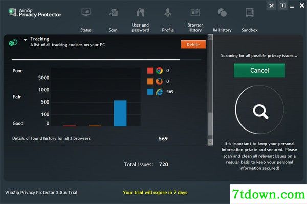 WinZip Privacy Protector免费版 第1张图片