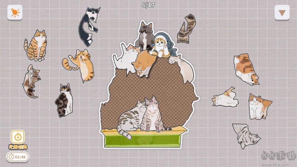 挤在一起的猫猫