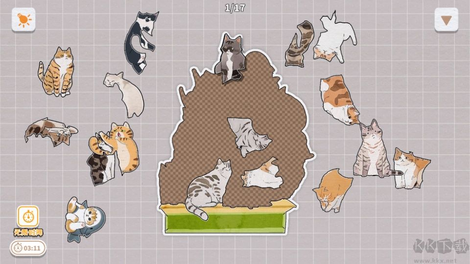 挤在一起的猫猫免广告版 v1.17安卓版