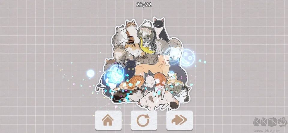 挤在一起的猫猫免广告版 v1.17安卓版