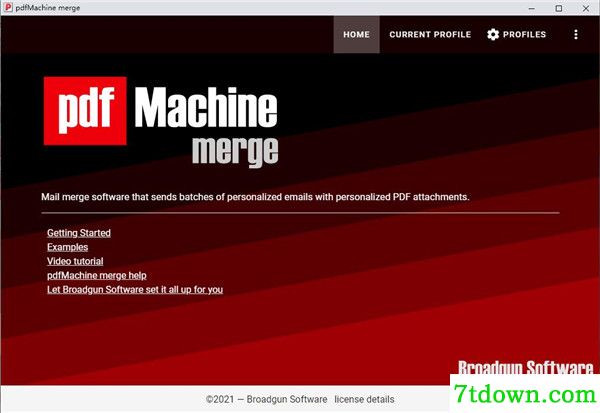 pdfMachine merge
