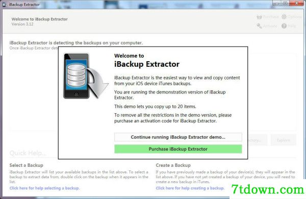 iBackup Extractor
