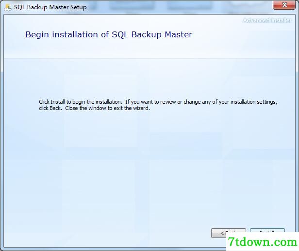 SQL Backup Master安装方法4