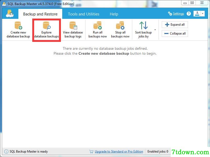 SQL Backup Master使用方法8